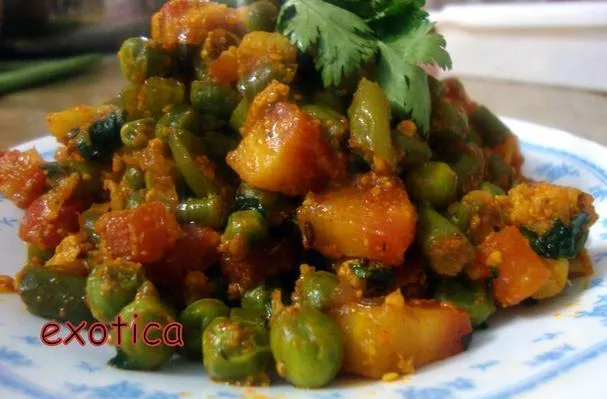 Gajar Matar Ke Tarkari