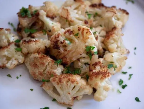 Rostad blomkål med citrondressing