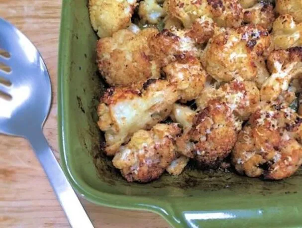 Rostad blomkål med togarashikrydda