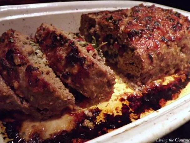Fylld köttfärslimpa