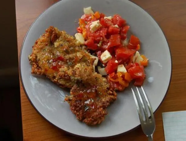 Svartögda ärter-fritters